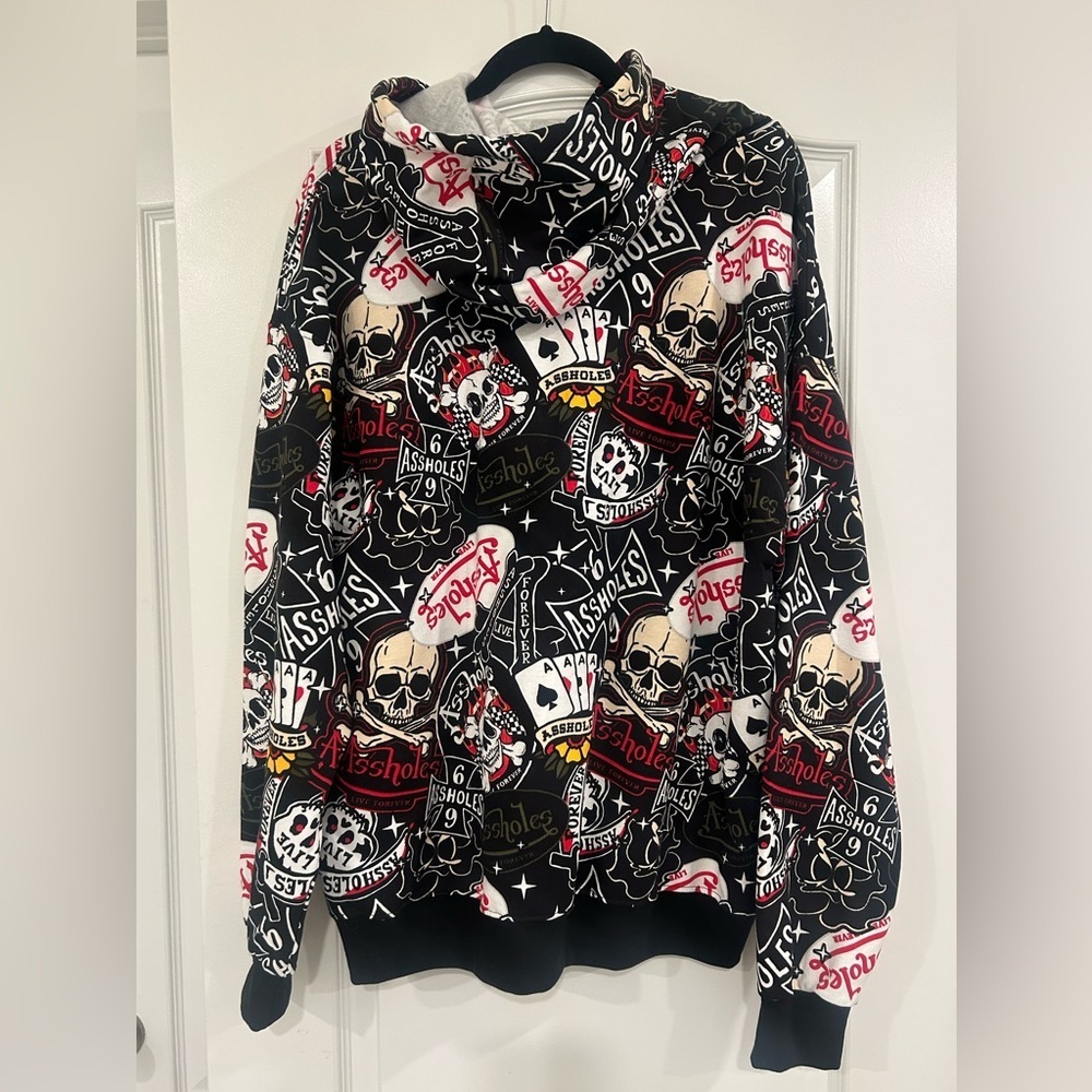 NWOT Assholes Live Forever Hoodie - Picture 6 of 11